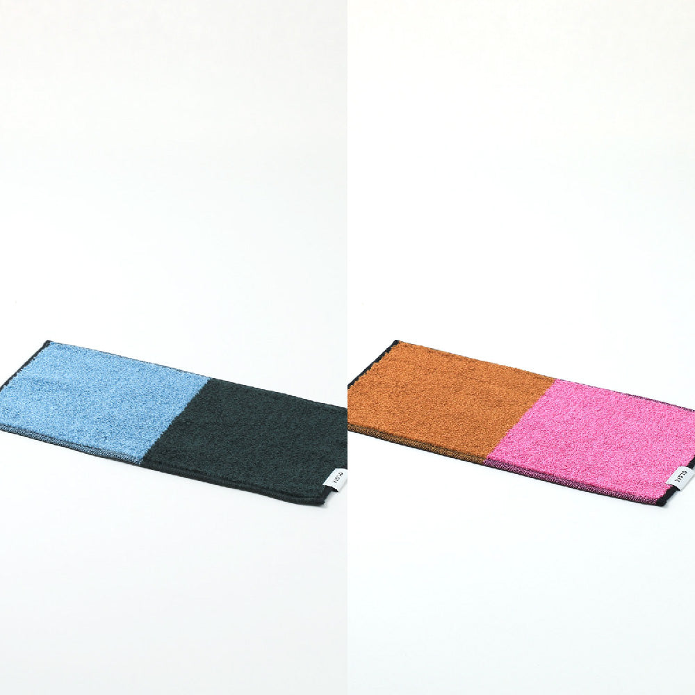 2Couleurs ハーフハンカチギフトボックスセット(ハーフハンカチタオル2枚)