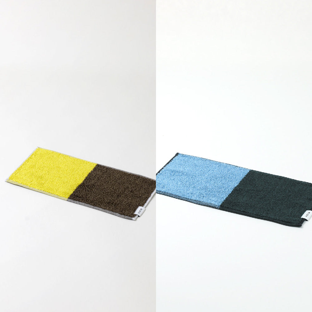2Couleurs ハーフハンカチギフトボックスセット(ハーフハンカチタオル2枚)