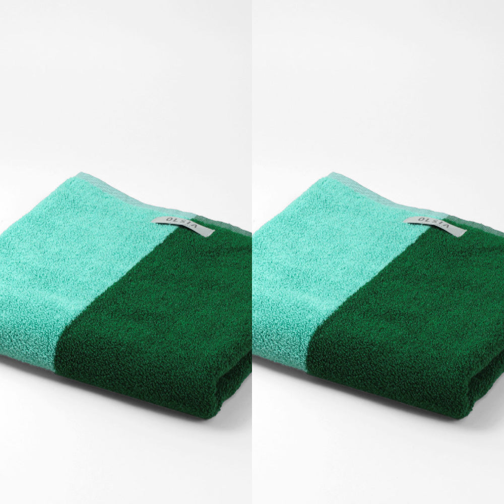 2Couleurs ギフトセット(バスタオル2枚)