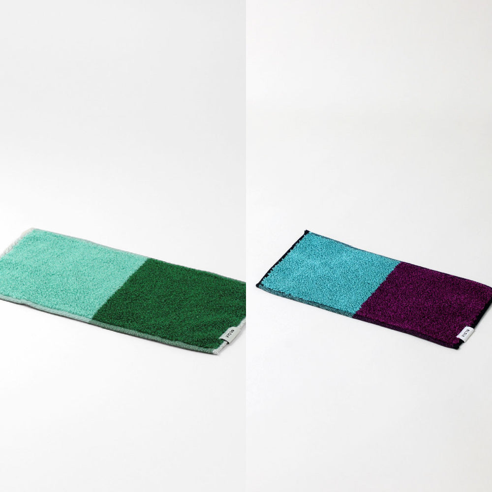 2Couleurs ハーフハンカチギフトボックスセット(ハーフハンカチタオル2枚)
