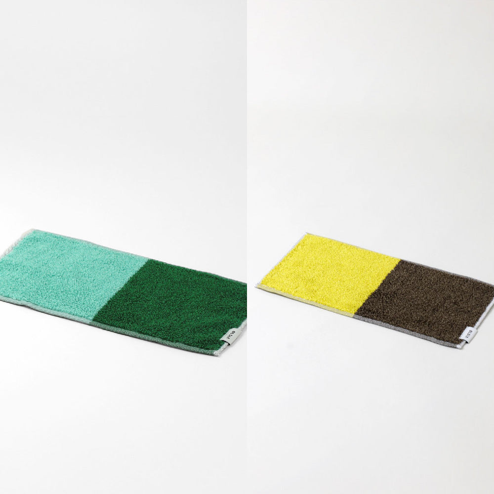 2Couleurs ハーフハンカチギフトボックスセット(ハーフハンカチタオル2枚)