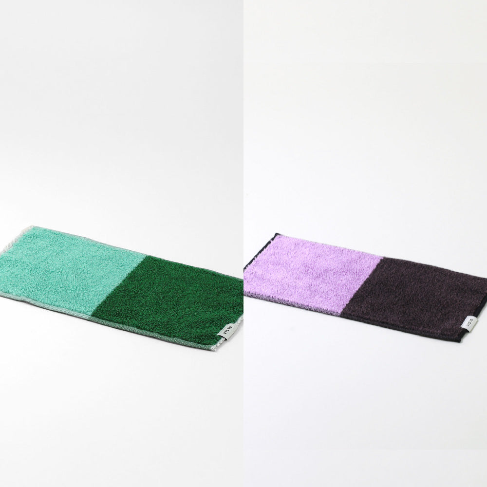 2Couleurs ハーフハンカチギフトボックスセット(ハーフハンカチタオル2枚)