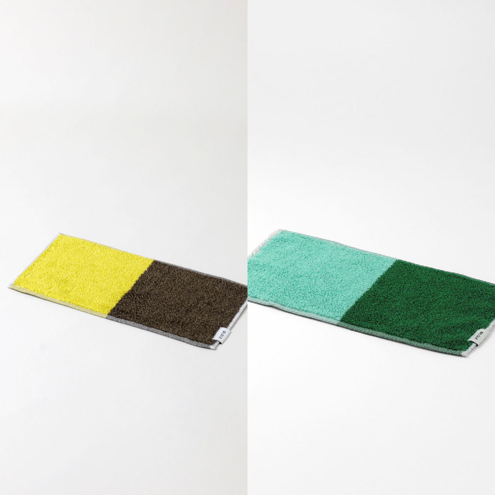 2Couleurs ハーフハンカチギフトボックスセット(ハーフハンカチタオル2枚)