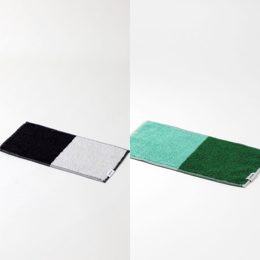 2Couleurs ハーフハンカチギフトボックスセット(ハーフハンカチタオル2枚)