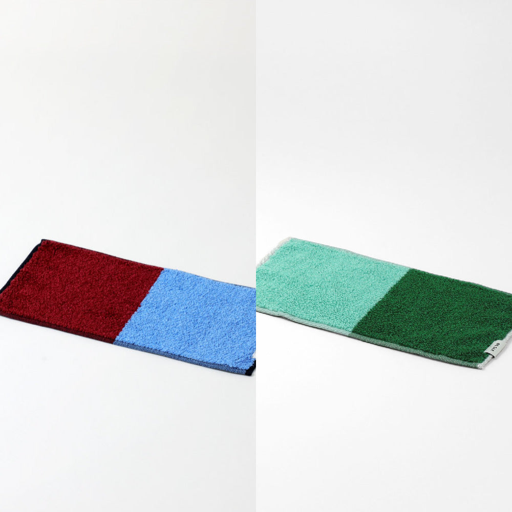 2Couleurs ハーフハンカチギフトボックスセット(ハーフハンカチタオル2枚)