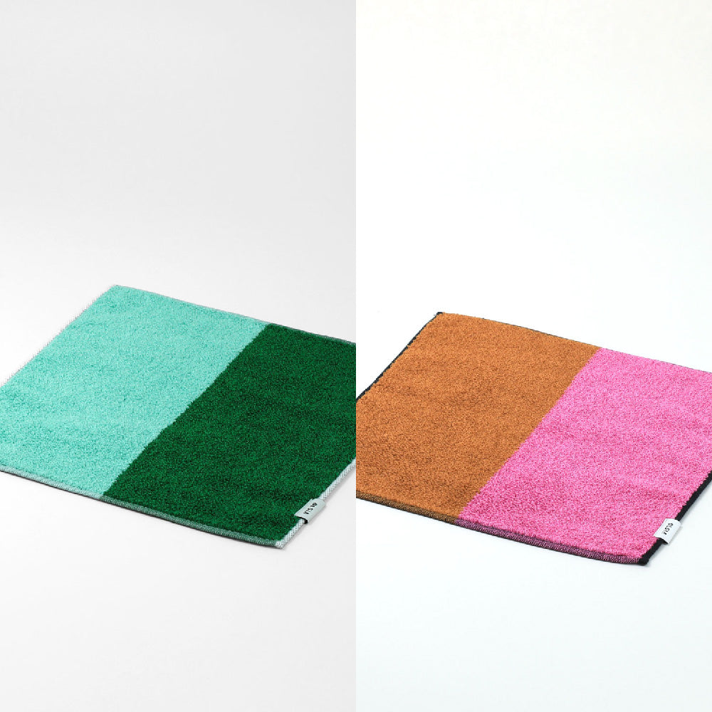2Couleurs ハンカチギフトボックスセット(ハンカチタオル2枚)