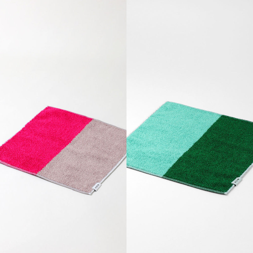 2Couleurs ハンカチギフトボックスセット(ハンカチタオル2枚)