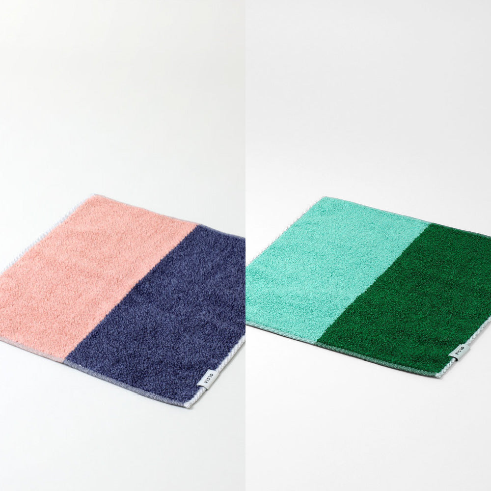 2Couleurs ハンカチギフトボックスセット(ハンカチタオル2枚)