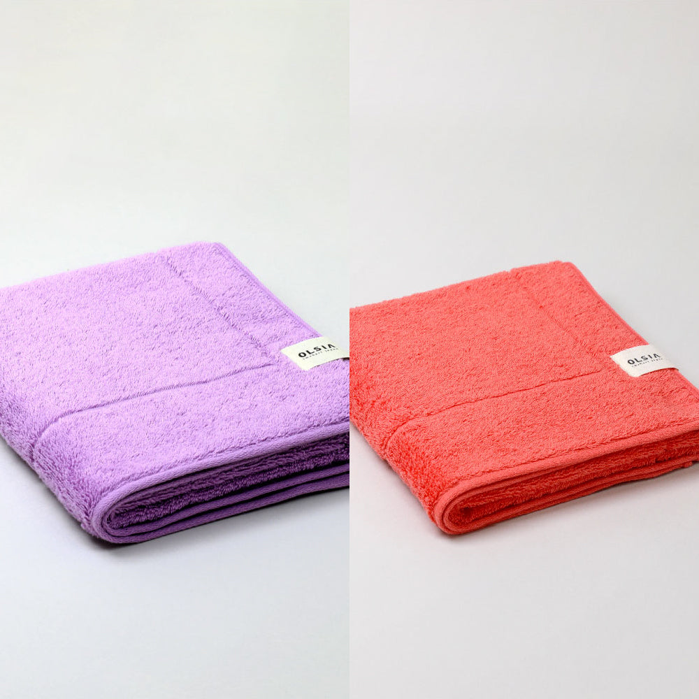 【ロマンス・エトワール】Premium Cotton ギフトセット(コンパクトバスタオル・フェイスタオル)