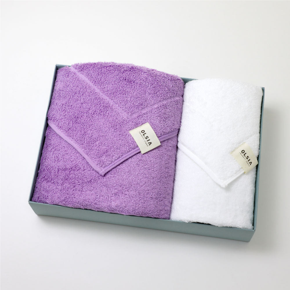 【限定色】Premium Cotton ギフトセット(バスタオル・フェイスタオル)