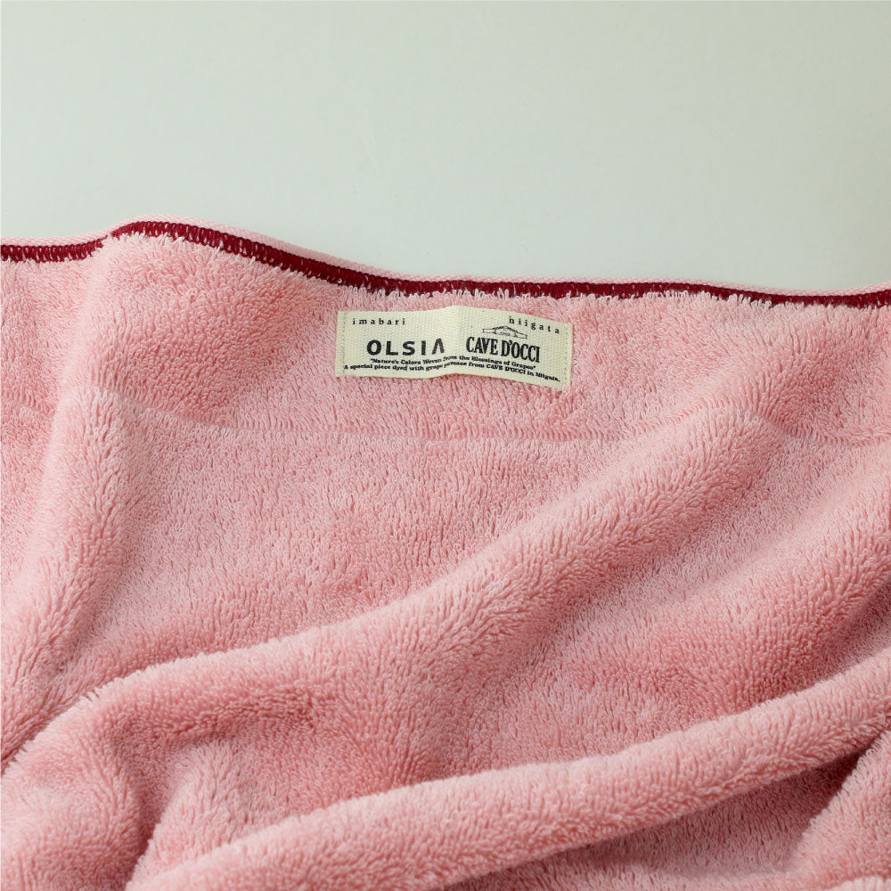 【CAVE D'OCCI コラボレーションタオル】Premium Cotton バスタオル Cabernet