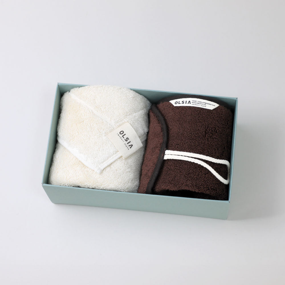 【And extra】ギフトセット(Couture ボディタオル+Premium Cottonフェイスタオル1枚)
