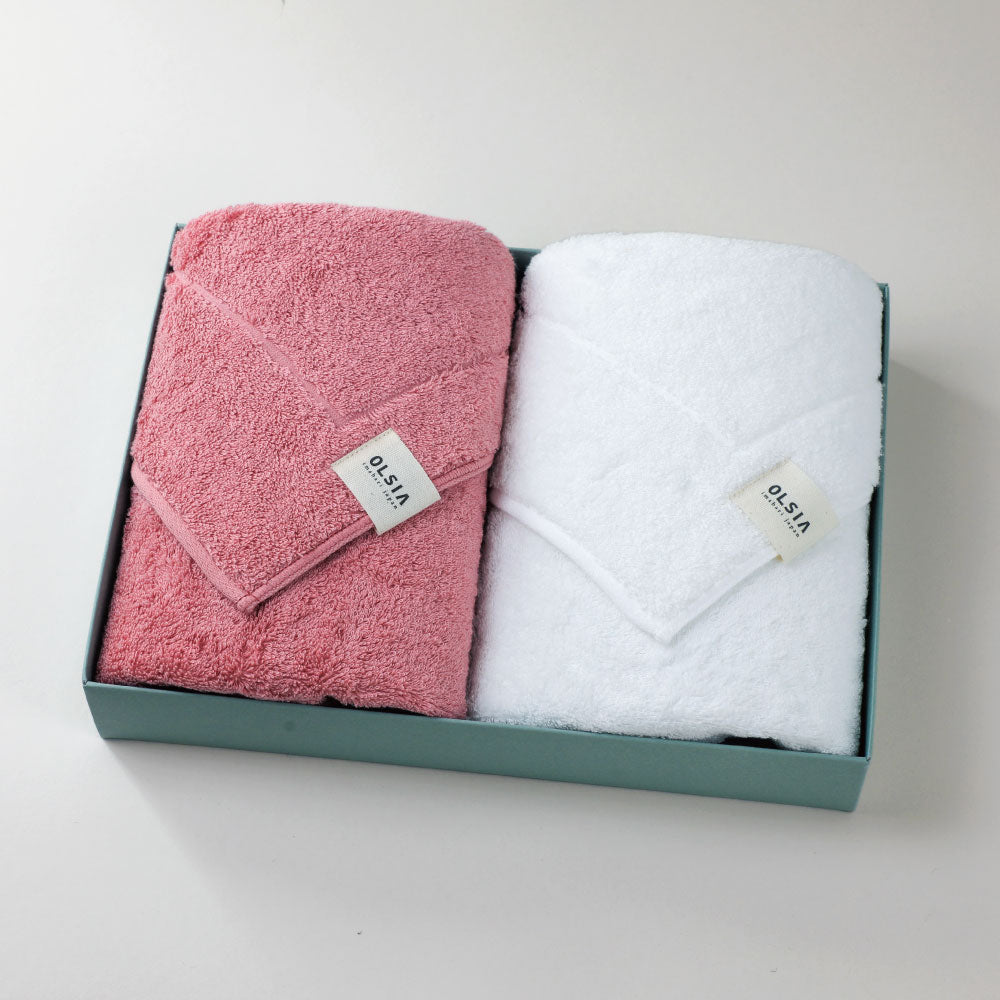 Premium Cotton ギフトセット（バスタオル2枚） – OLSIA オルシア公式