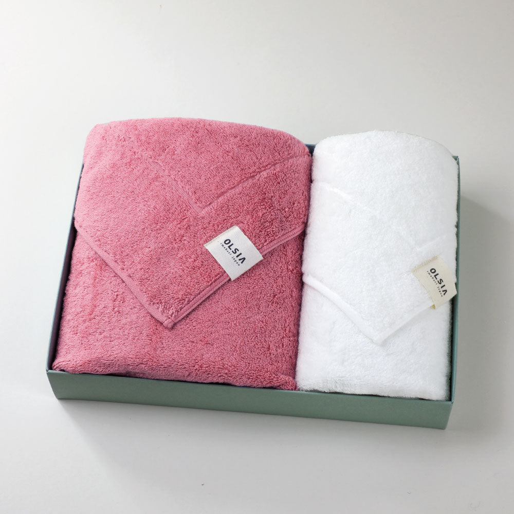 【限定色】Premium Cotton ギフトセット(バスタオル・フェイスタオル)