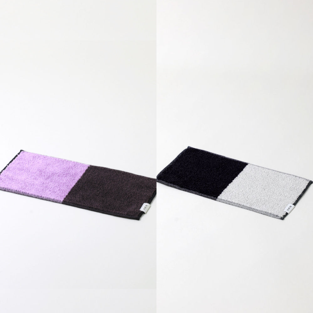 2Couleurs ハーフハンカチギフトボックスセット(ハーフハンカチタオル2枚)