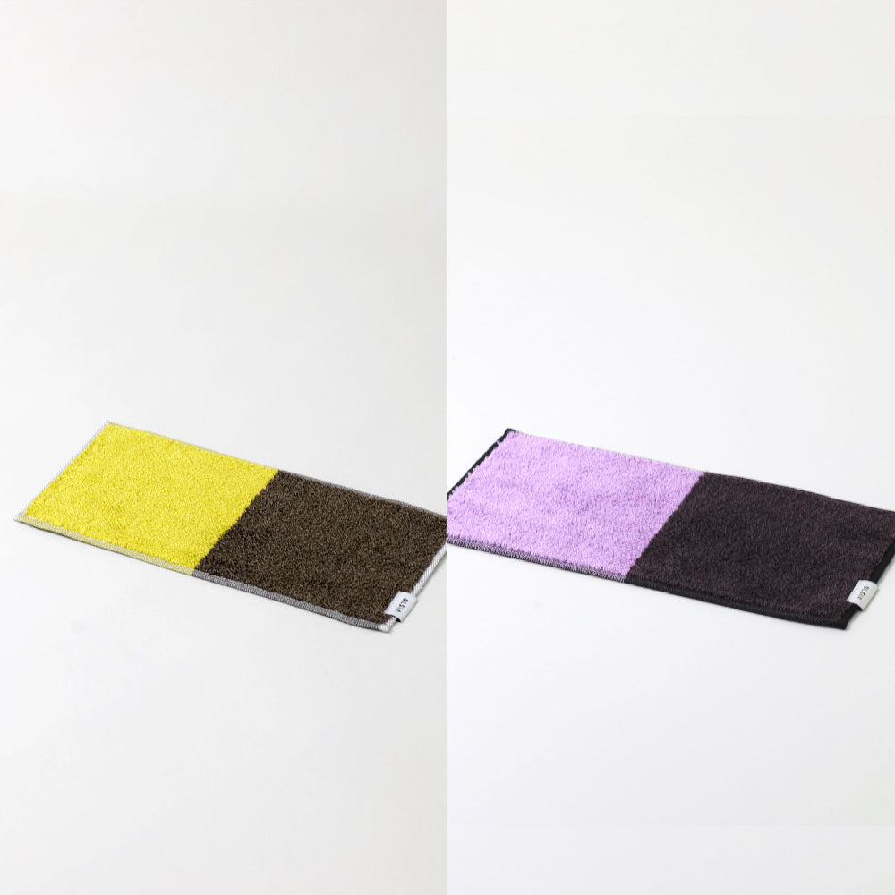 2Couleurs ハーフハンカチギフトボックスセット(ハーフハンカチタオル2枚)