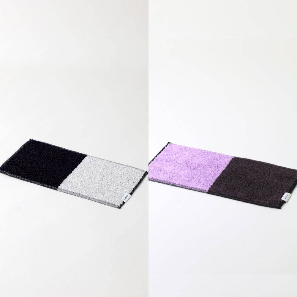 2Couleurs ハーフハンカチギフトボックスセット(ハーフハンカチタオル2枚)