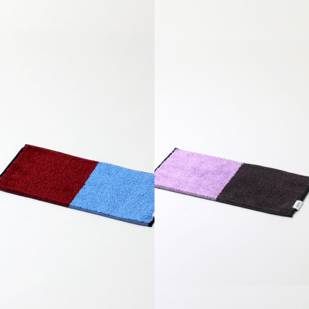 2Couleurs ハーフハンカチギフトボックスセット(ハーフハンカチタオル2枚)