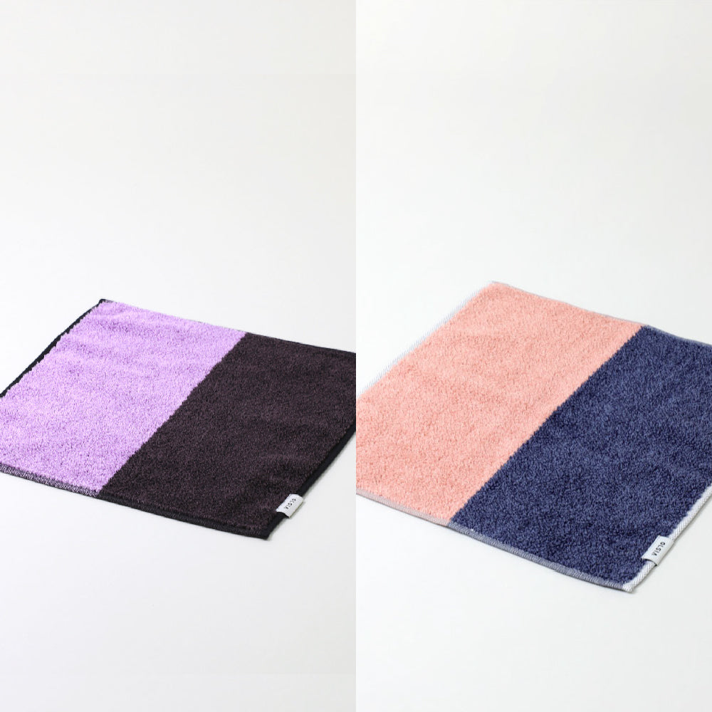 2Couleurs ハンカチギフトボックスセット(ハンカチタオル2枚)