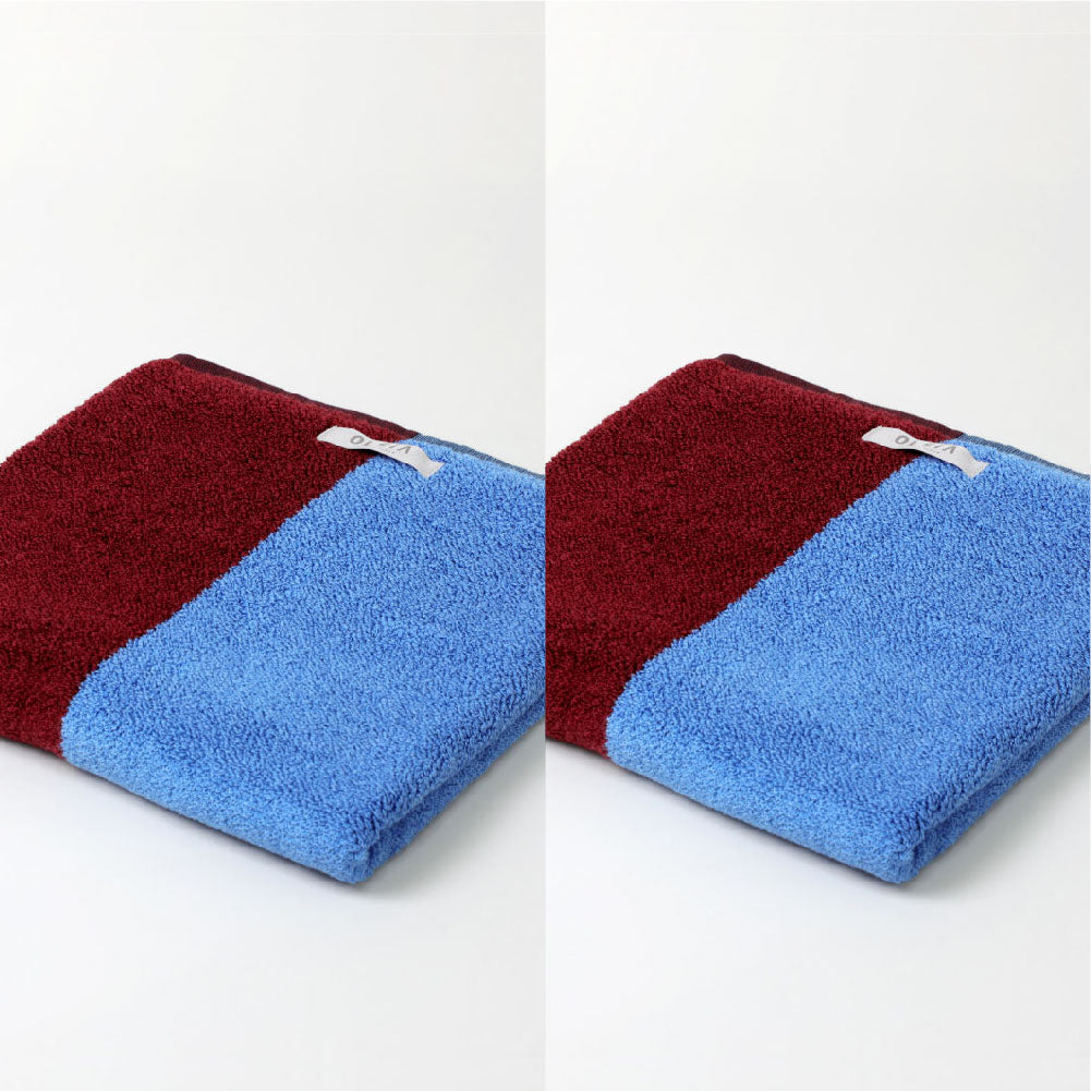 2Couleurs ギフトセット(バスタオル2枚)