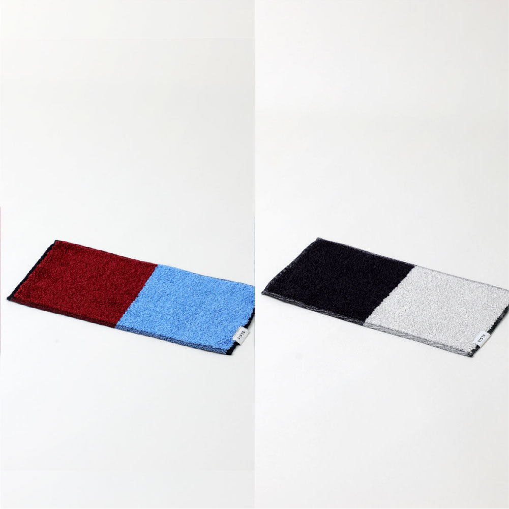 2Couleurs ハーフハンカチギフトボックスセット(ハーフハンカチタオル2枚)