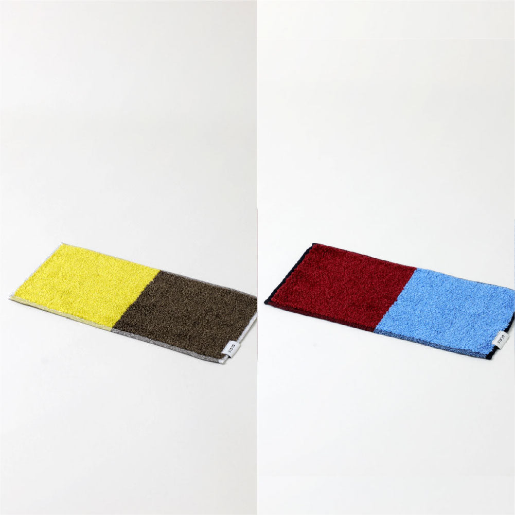 2Couleurs ハーフハンカチギフトボックスセット(ハーフハンカチタオル2枚)