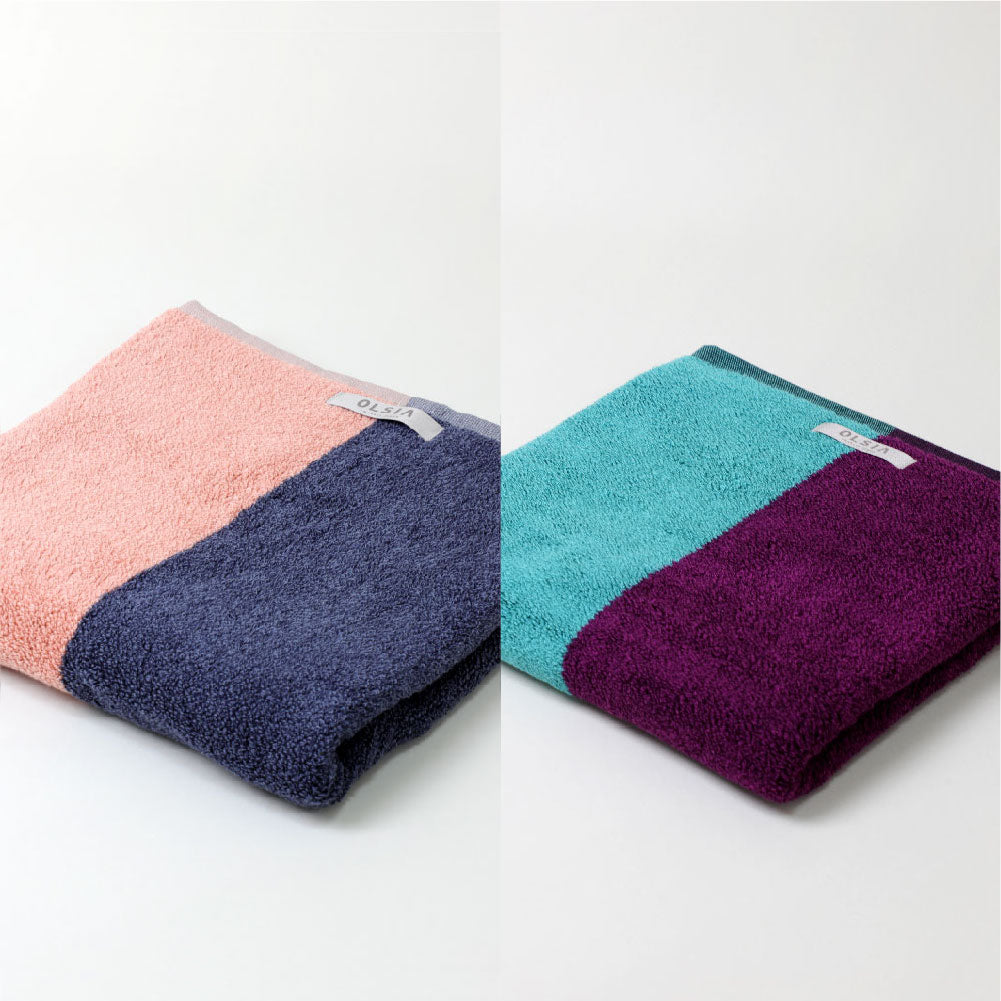 2Couleurs ギフトセット(バスタオル2枚)