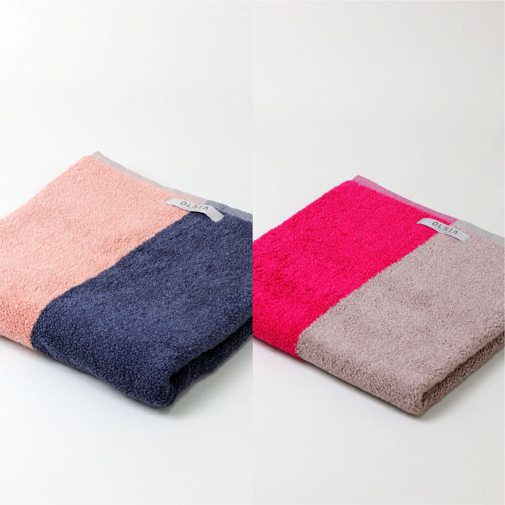 2Couleurs ギフトセット(バスタオル2枚)