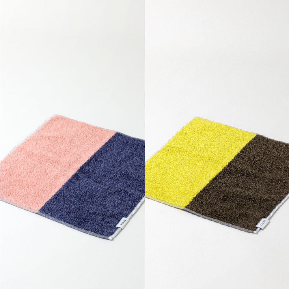 2Couleurs ハンカチギフトボックスセット(ハンカチタオル2枚)