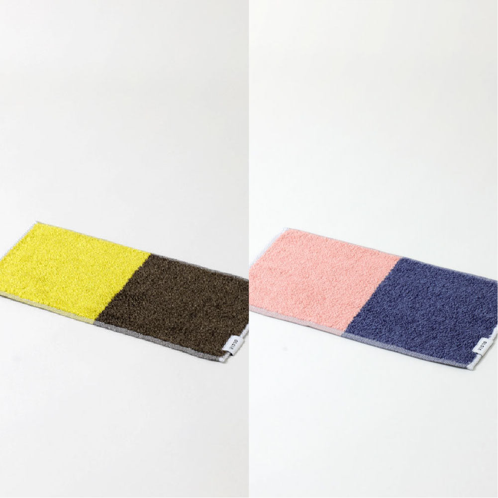 2Couleurs ハーフハンカチギフトボックスセット(ハーフハンカチタオル2枚)