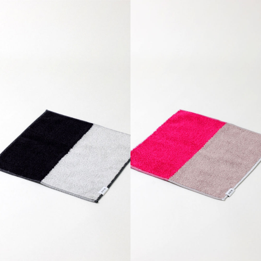 2Couleurs ハンカチギフトボックスセット(ハンカチタオル2枚)