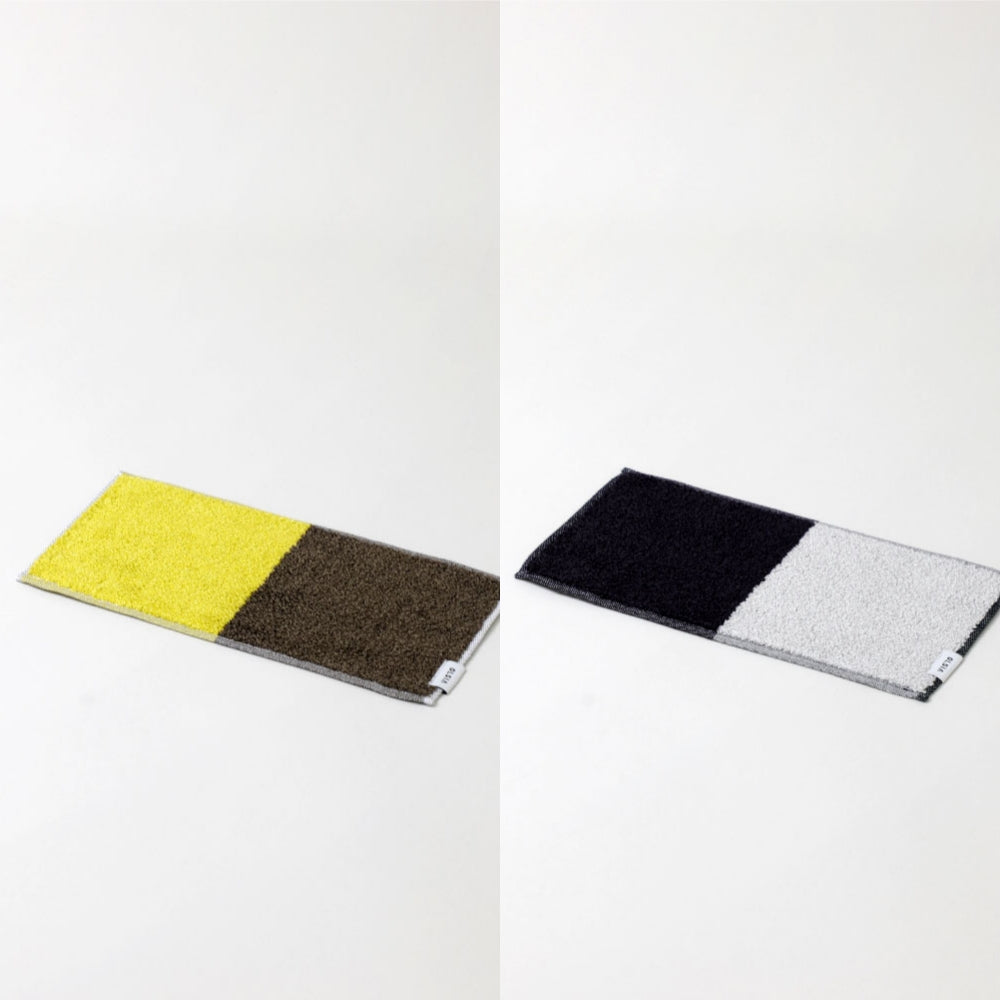 2Couleurs ハーフハンカチギフトボックスセット(ハーフハンカチタオル2枚)