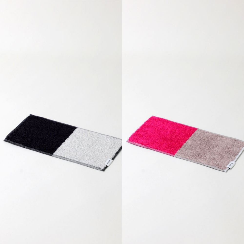 2Couleurs ハーフハンカチギフトボックスセット(ハーフハンカチタオル2枚)