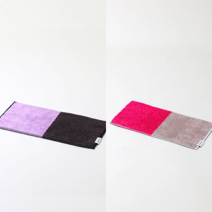 2Couleurs ハーフハンカチギフトボックスセット（ハーフハンカチタオル2枚）