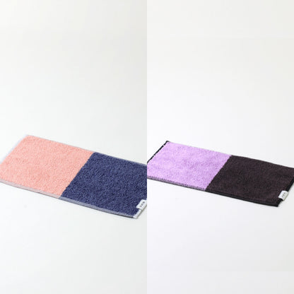 2Couleurs ハーフハンカチギフトボックスセット（ハーフハンカチタオル2枚）