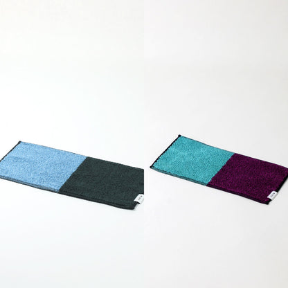 2Couleurs ハーフハンカチギフトボックスセット（ハーフハンカチタオル2枚）
