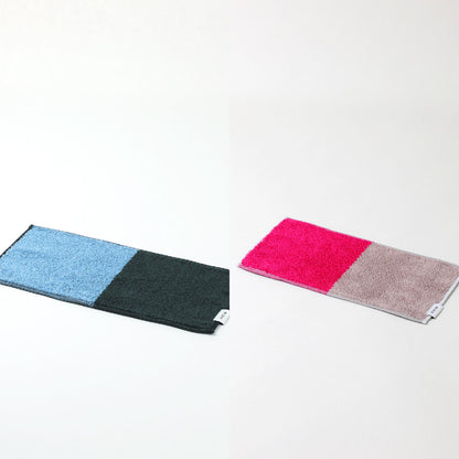 2Couleurs ハーフハンカチギフトボックスセット（ハーフハンカチタオル2枚）