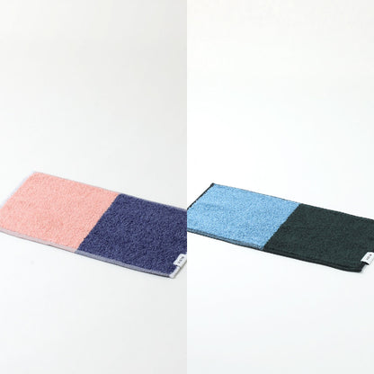 2Couleurs ハーフハンカチギフトボックスセット（ハーフハンカチタオル2枚）