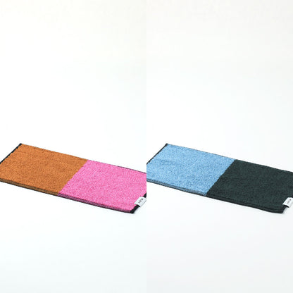 2Couleurs ハーフハンカチギフトボックスセット（ハーフハンカチタオル2枚）