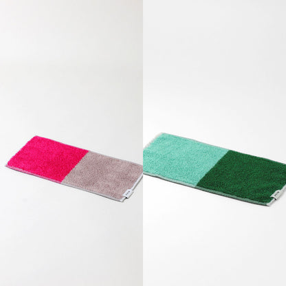 2Couleurs ハーフハンカチギフトボックスセット（ハーフハンカチタオル2枚）