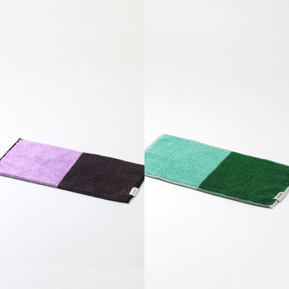 2Couleurs ハーフハンカチギフトボックスセット（ハーフハンカチタオル2枚）