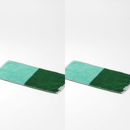 2Couleurs ハーフハンカチギフトボックスセット（ハーフハンカチタオル2枚）