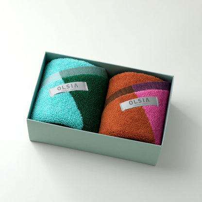 2Couleurs ギフトセット（フェイスタオル2枚）