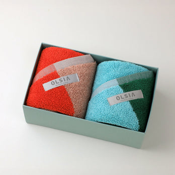 2Couleurs ギフトセット（フェイスタオル2枚）