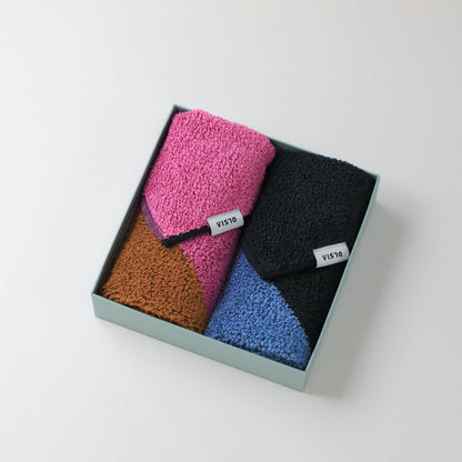 2Couleurs ハンカチギフトボックスセット（ハンカチタオル2枚）
