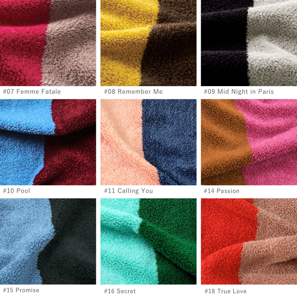 2Couleurs ハーフハンカチギフトバッグセット（ハーフハンカチタオル1