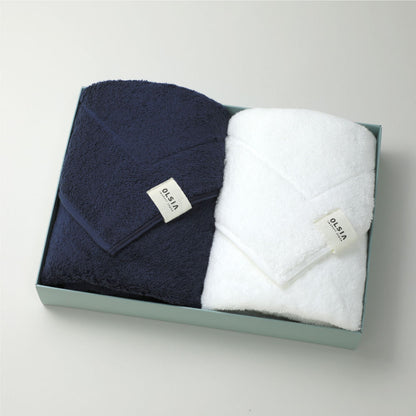 Premium Cotton ギフトセット（コンパクトバスタオル・フェイスタオル）
