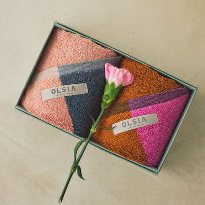 2Couleurs ギフトセット（フェイスタオル2枚）