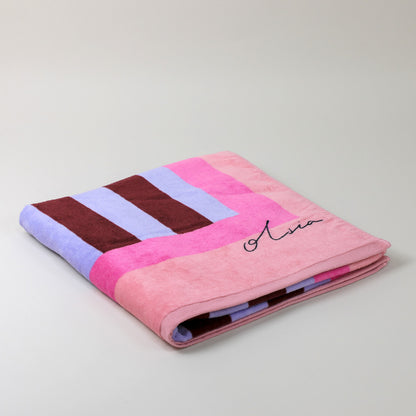 【数量限定】Plage ビーチタオル プリント