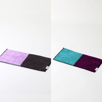 2Couleurs ハーフハンカチギフトボックスセット（ハーフハンカチタオル2枚）